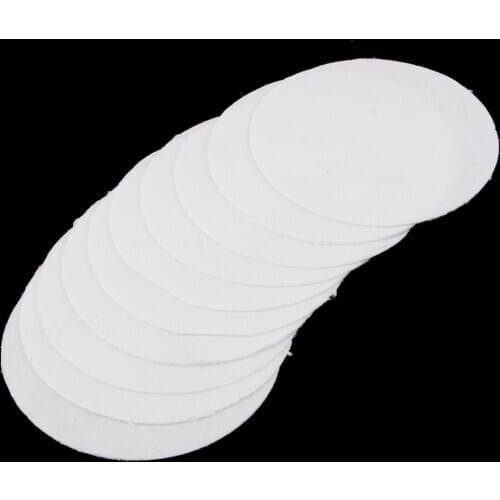 10 Pack Ceramic Fiber Insulation Blanket Thinfire Microwave Kiln Shelf Paper Round Glass Fusing Paper Pottery Tool