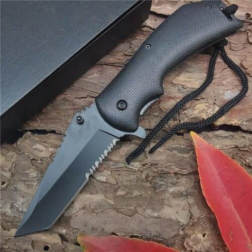 Outdoor Tactical Camping Hunting Survival Pocket Folding Knife Utility Knife Snap Sharp Cutter Pare Peeler Box Letter Open Sharp