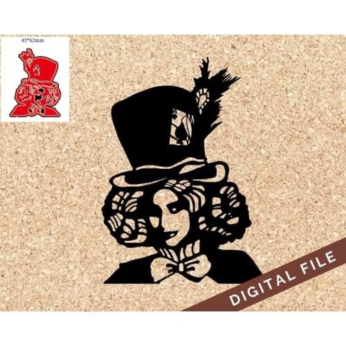 Summer Girl Metal Cutting Dies Stencils Fashion Woman Scrapbooking Album Decorative Embossing Card Crafts Template New 2021