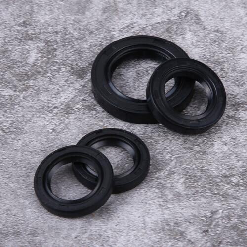 4 Pcs Engine Crankshaft Gear Crank Case Oil Seal for most GY6 125cc 150cc 152 QMI 157QMJ Engines Engine Parts New arrives