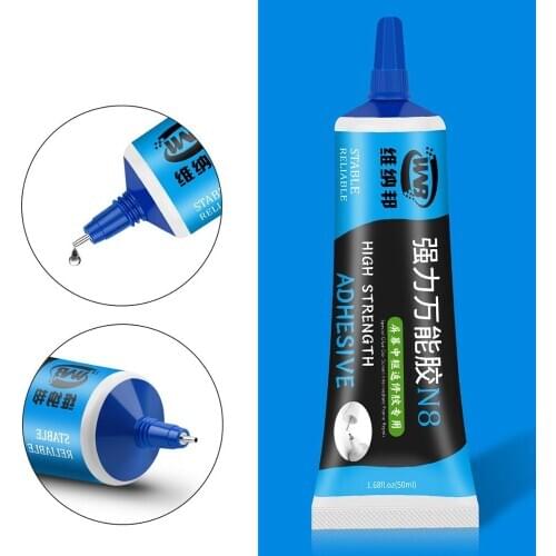 N8 50ml Multi Purpose Liquid Adhesive Epoxy Resin LCD Touch Screen CellPhone Tablets Repair Industrial Strength Super Glue