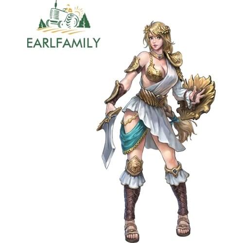 EARLFAMILY 13cm x 7cm for Francis Tneh Car Stickers Creative Decal JDM Assessoires Skateboard Waterproof Occlusion Scratch Decor