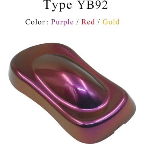 YB92 Chameleon Pigments Acrylic Paint Powder Coating Dye for Car Painting Decoration Arts Crafts Nail 10g Painting Supplies