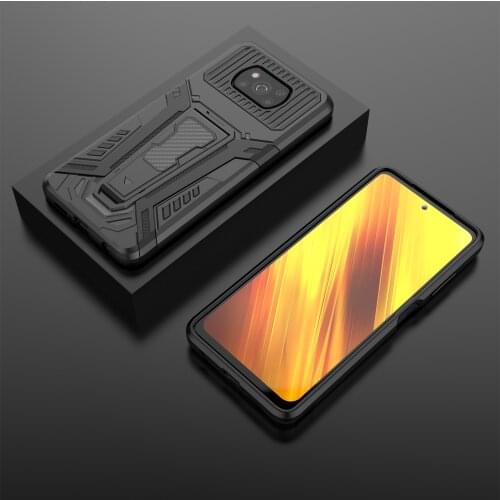 For Xiaomi Poco X3 Pro Nfc 10T Pro 5G Cases Shockproof Armor Case Ring Stand Bumper Phone Back Cover For Mi 10T Lite Phone Case