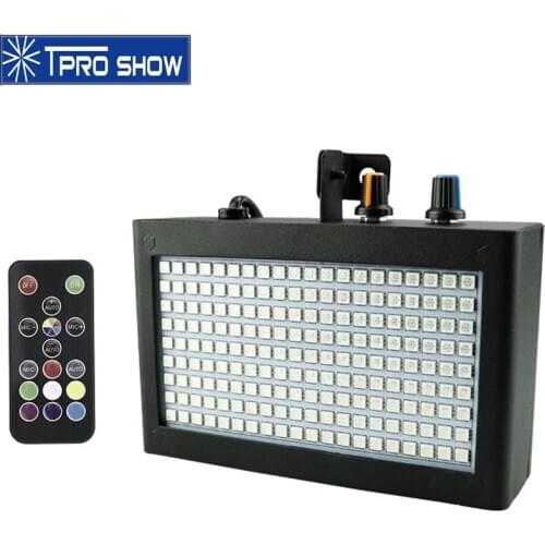 Home Party Strobe DJ Light 180 LED Flash RGB Light 35W Remote Sound Control Strobo Stage Lighting Effect Lamp For Disco Club