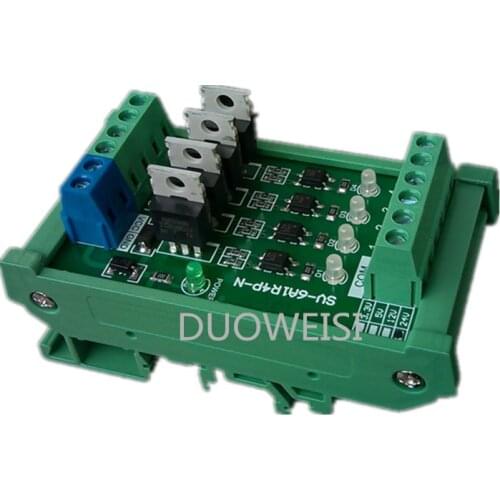 SV-6A1R4P-N 4 channel PLC amplifier board input fully compatible photoelectric isolation board high power transistor