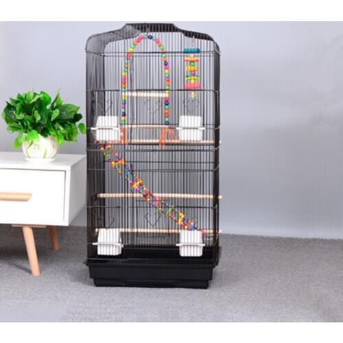 1 Pcs Parrot bird cage extra large luxury large peony gray parrot cage metal breeding gray parrot bird cage