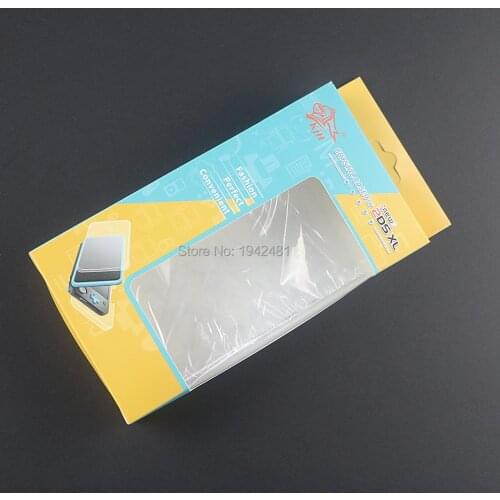 10pcs Clear Crystal Hard Shell for Nintend NEW 2DSXL LL Console Transparent Protective Case Anti-Scratch Cover For New 2DS XL LL