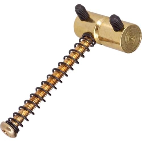 4 Pieces Long Short Electric Bass Guitar Bridge Saddle Mounting Screw Parts