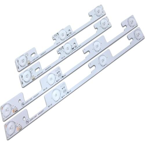 40PCS (20X4 LEDS* 3 V + 20X3 LEDs* 3 V ) New for Konka LED32F1100cf Light Bar 35018476 35018477