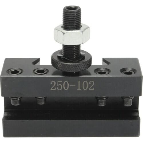 6-12 Inch 2 AXA Boring Turning Quick Change Tool Post Facing Holder 250-102 for CNC Lathe Tool Kit
