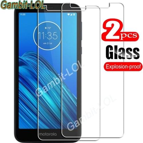 For Motorola Moto E6 Tempered Glass Protective ON XT2005-3, XT2005-1, XT2005DL 5.5Inch Screen Protector Smart Phone Cover Film