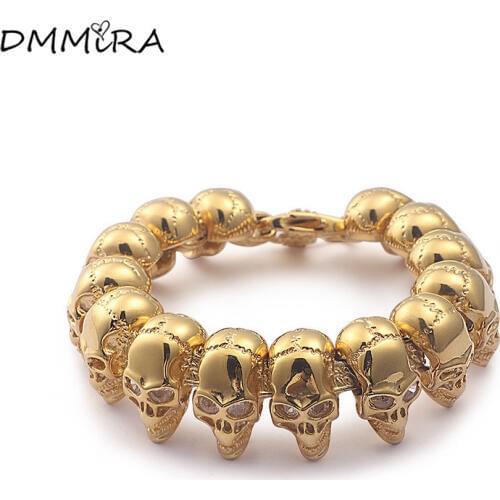 DMMiRA Gold Bracelets For Men