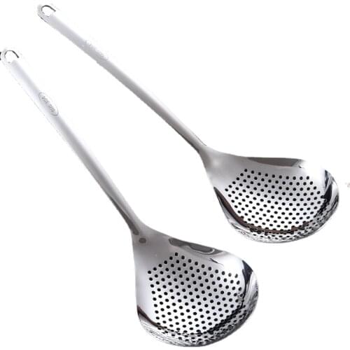 1Pc Stainless Steel Colander Dumpling Hot Pot Sichuan Pepper Peanut Remove oil Residue Filter Spoon Household kitchen Small Tool