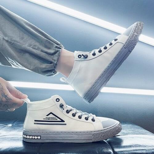 Casual Shoes canvas 2021 new men Walking Shoes Outdoor fashion tide shop