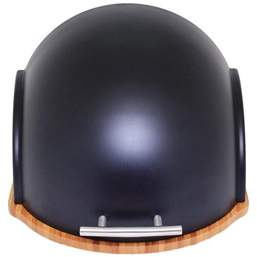 Creative 2 in 1 Bread Box Keeper Storage Compact Rolltop Bread Bins with Bamboo Cutting Base Board Kitchen Containers Home Decor