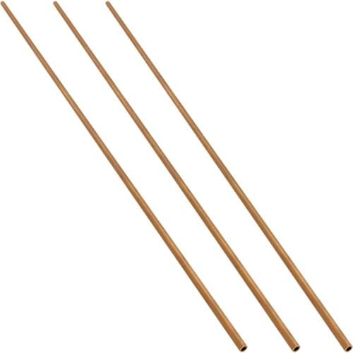 MroMax High Quality Copper Pipe Straight Joint Fitting 6*5/6*4/6*3/7*6/7*5/7*4mm Length 500mm Pipe Fitting Facilities 1/2/3pcs