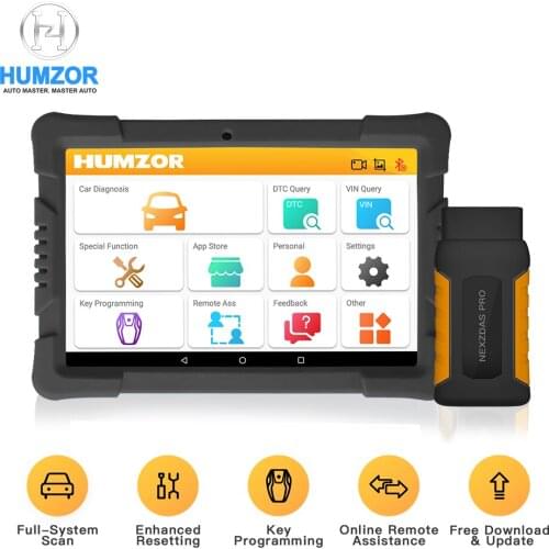 HUMZOR - ND366 car driving computer fault detection diagnosis instrument multilingual overseas edition VSx431