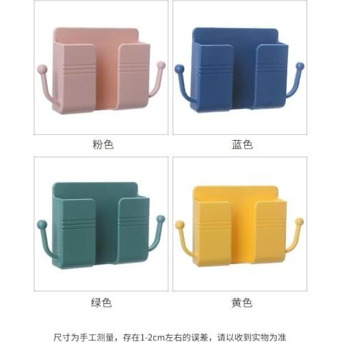 Wall Charger Bracket Mobile Phone Hanger Mounting Bracket Multifunctional Clothes Hanger Rack Household Storage And Finishing