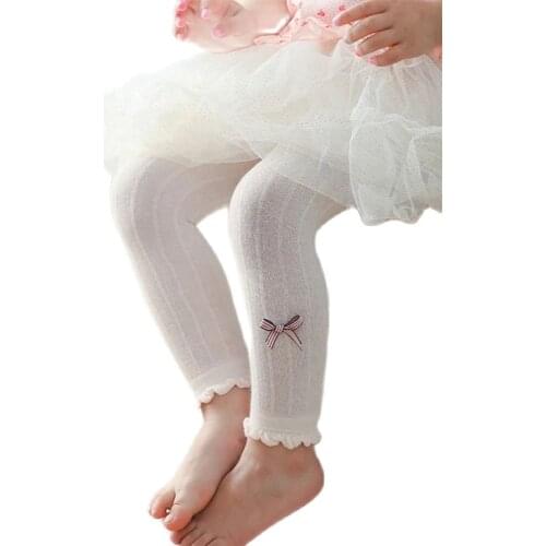 2021 New Girls' Leggings Summer Thin Style Outer Wear Western-Style Childrens Baby Medium Thick Childrens Pantyhose