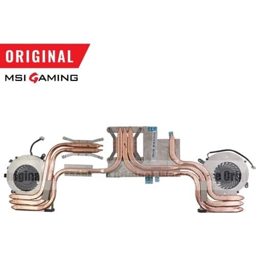 New Original CPU Cooling Fan and Heatsink for GE62VR GP62M GL62VR 4 Pin E32250013HA8 Cooler