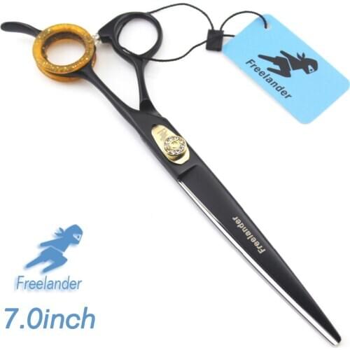 "Professional Shears Cutting Scissors Polishing Tool Animal Haircut Suppliers Instruments High Quality Dog Pet Grooming 7.0inch"