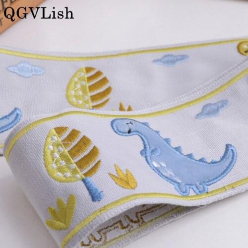 QGVLish 1M Cartoon Jacquard Ribbon Belt DIY Sewing Cushion Costumes Curtain Trims Embroidery Lace Trim Childrens Room Decor