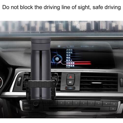 Adjustable Vehicle Car Air Vent Mount Drink Cup Beverage Bottle Holder Stand
