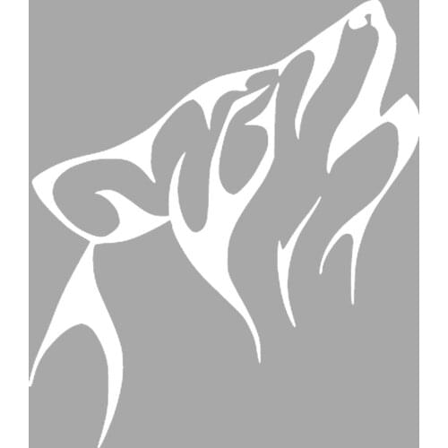 Wolf Tribal Stencil Design, Painting Template 30x30 Cm, Walls, Tiles, furniture For Easy and Practical Pattern Application