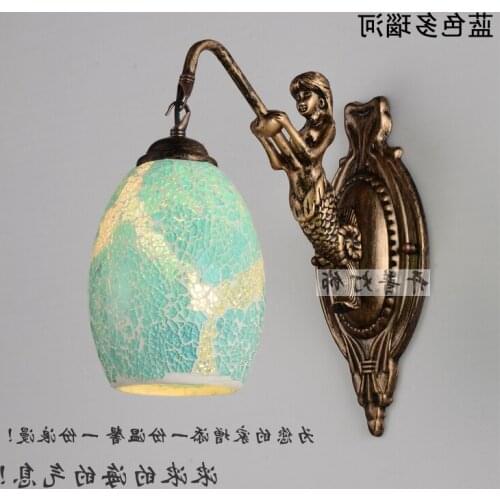 Japan wall light glass ball dining room corridor monkey lamp