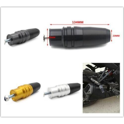 Motorcycle exhaust anti-fall bar body floor protection anti-drop device for yamaha R6S XSR700 900 950 NMAX155 XJR400 SMAX155 R3