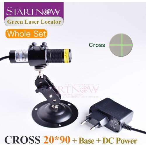Green Set 20*90 520nm 50mw Laser Beam Green Laser Cross Locator For Embroidery Machine Positioner Fabric Cutting Module Parts