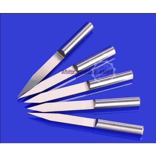 4mm 20 Degree 0.1/0.2/0.3mm 2001/2002/2003 CNC Machine Milling Cutter Bits Wood Cutter Engraving Machine Tool