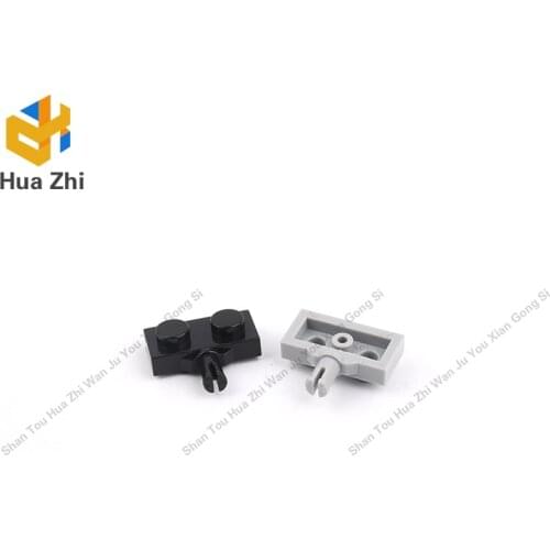 10PCS 21445 Plate Special 1 x 2 with Wheel Holder Building Blocks Parts MOC DIY Education Build Toys Brick