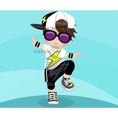 Hat Sunglasses Dancer Boy Cutting Dies Human Doll Dies for DIY Craft Scrapbooking Cards Decorative 2020