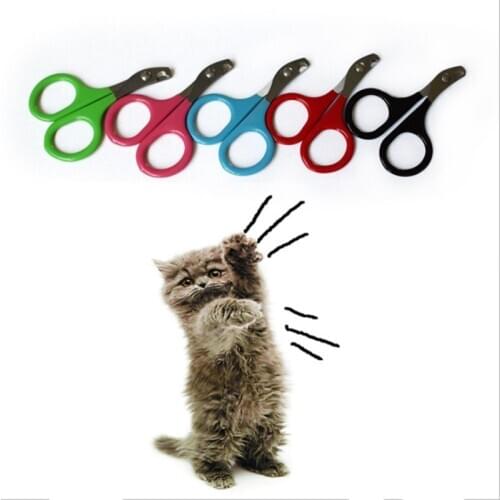 Cat Dog Grooming Nail Clippers Puppy Nail Clipper Trimmer Cutter Stainless Steel Dogs Cats Claw Nail Scissors