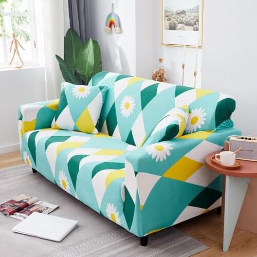 Non-Slip Stretch Sofa Cover Elastic Sofa Cover For Living Room Armchair 1/2/3/4 Seat Protector Couch Dropshipping