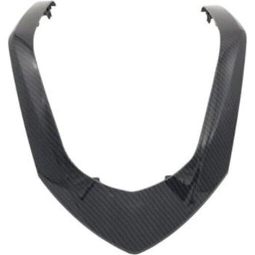 DHBH-Motorcycle Front Headlight Panel Guard Cover Carbon Fiber Decorative Frame for Yamaha Nmax155 Nmax 155 2016 - 2019