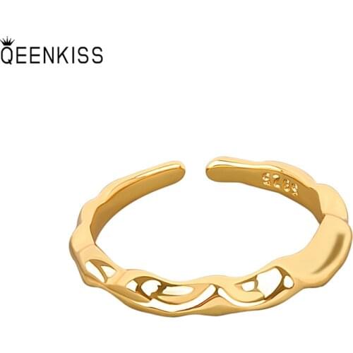 QEENKISS Rings With Diamonds