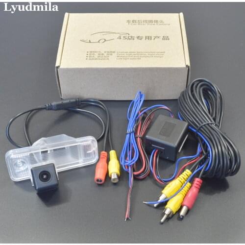 LYUDMILA Power Relay Back up Reverse Camera For Hyundai ix45 ix 45 Maxcruz 2013~2015 Car Rear View Camera HD CCD NIGHT VISION