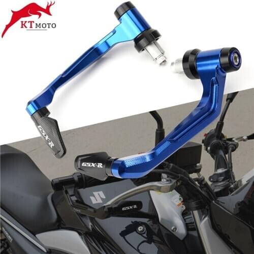 For SUZUKI GSXR GSX-R 600 750 1000 Motorcycle CNC Handlebar Handle grips Bar Ends + Brake Clutch Levers Guard Protector