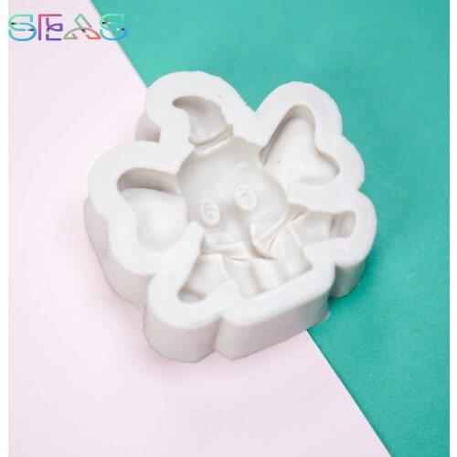 Silicone Mold Baby Elephant Chocolate Molds DIY Baking Molds Pastry And Bakery Accessories Cake Decorating Baking