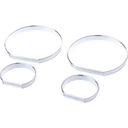 T3ED Gauge Dash Dial Rings Bezel Trim Speedometer AC M-Tech for bmw E46 M M3