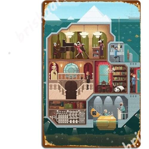 The Tip Of The Iceberg Metal Signs pub Painting Décor Mural Decoration Tin sign Posters