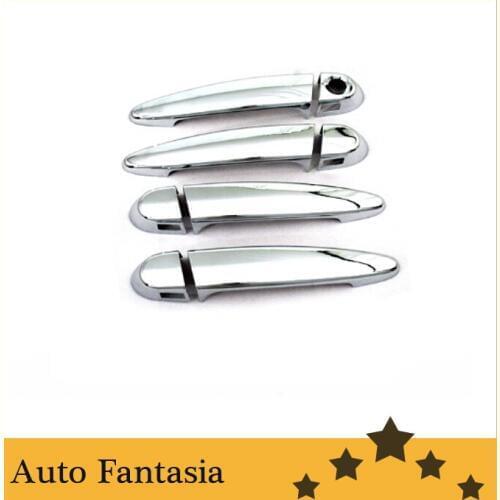 High Quality Chrome Door Handle Cover Light Package Version for BMW E90 3 Series-Free Shipping