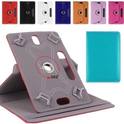 100pcs/lot Free DHL 360 Degree Rotate Leather Case Cover Stand For Universal 7 8 9 10 inch Samsung Galaxy Tab Tablet PC
