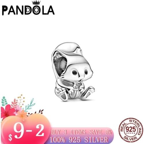 2021 new ! 925 Sterling Silver animal Cute Squirrel Charms Beads Bracelet Fit Original Pandora Bracelet DIY Jewelry For Women