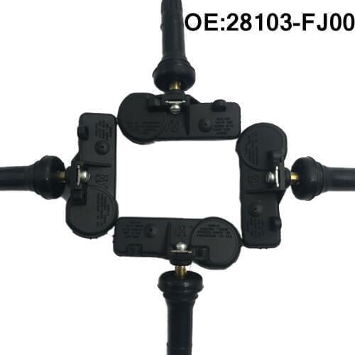 4 pcs new car tpms Tire Pressure Monitor Warning System Sensor 433MHz For Subaru Levorg Outback Trezia WRX XV G4