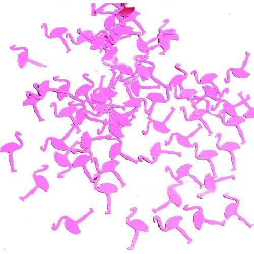 75g Pink Flamingo Confetti Beads For Wedding Bridal Party Throwing Confetti Baby Shower Table Decoration Scatter Sprinkles
