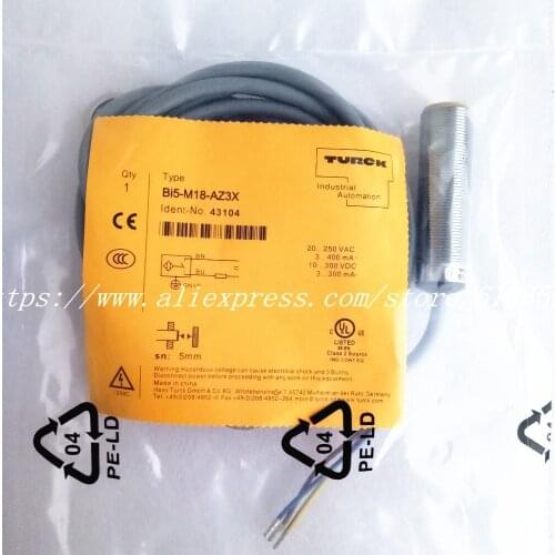 BI5-M18-AZ3X BI5-M18-RZ3X AC/DC Turck Proximity Switch Sensor 100% New High-Quality
